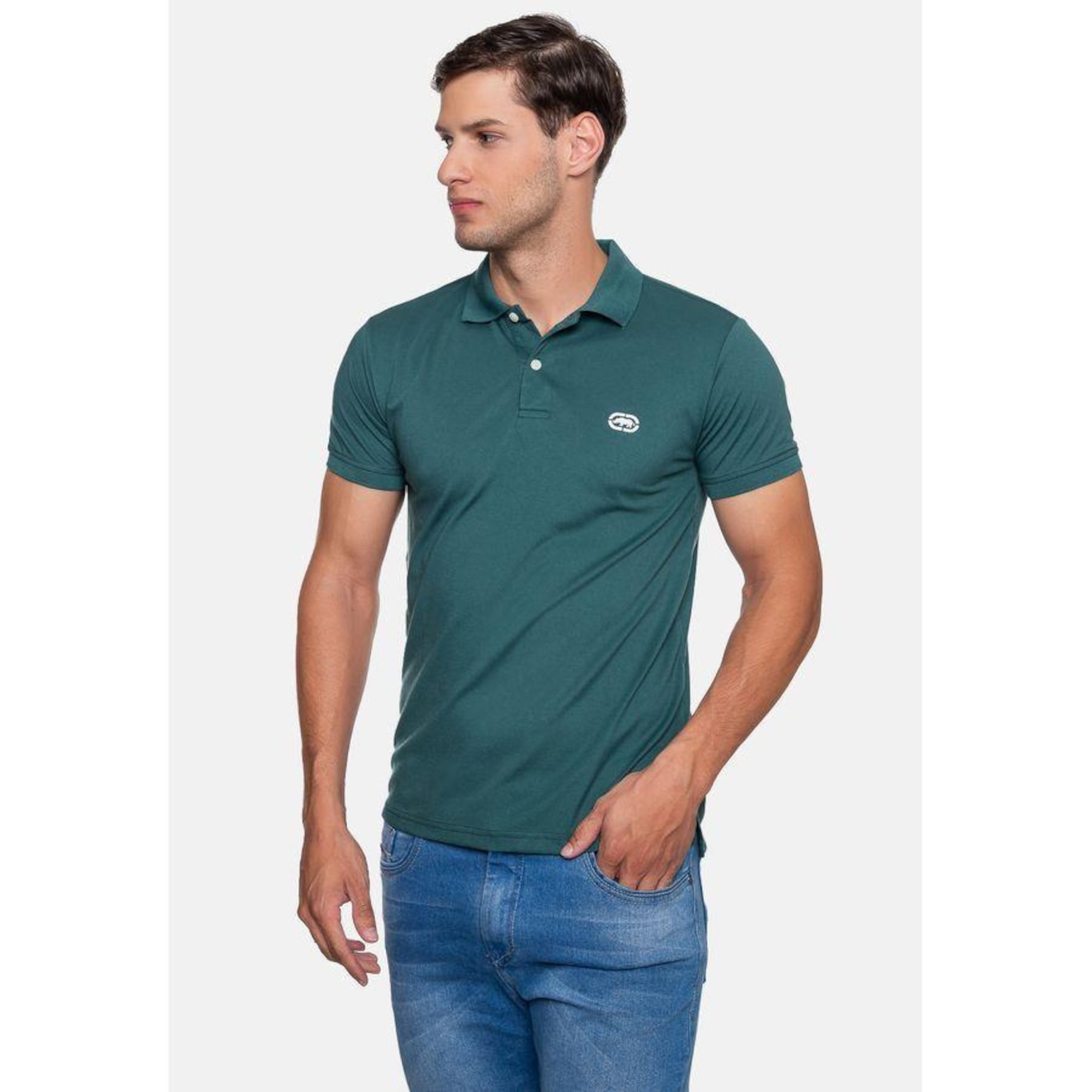 Camisa Polo Ecko Piquet - Masculina - Foto 2