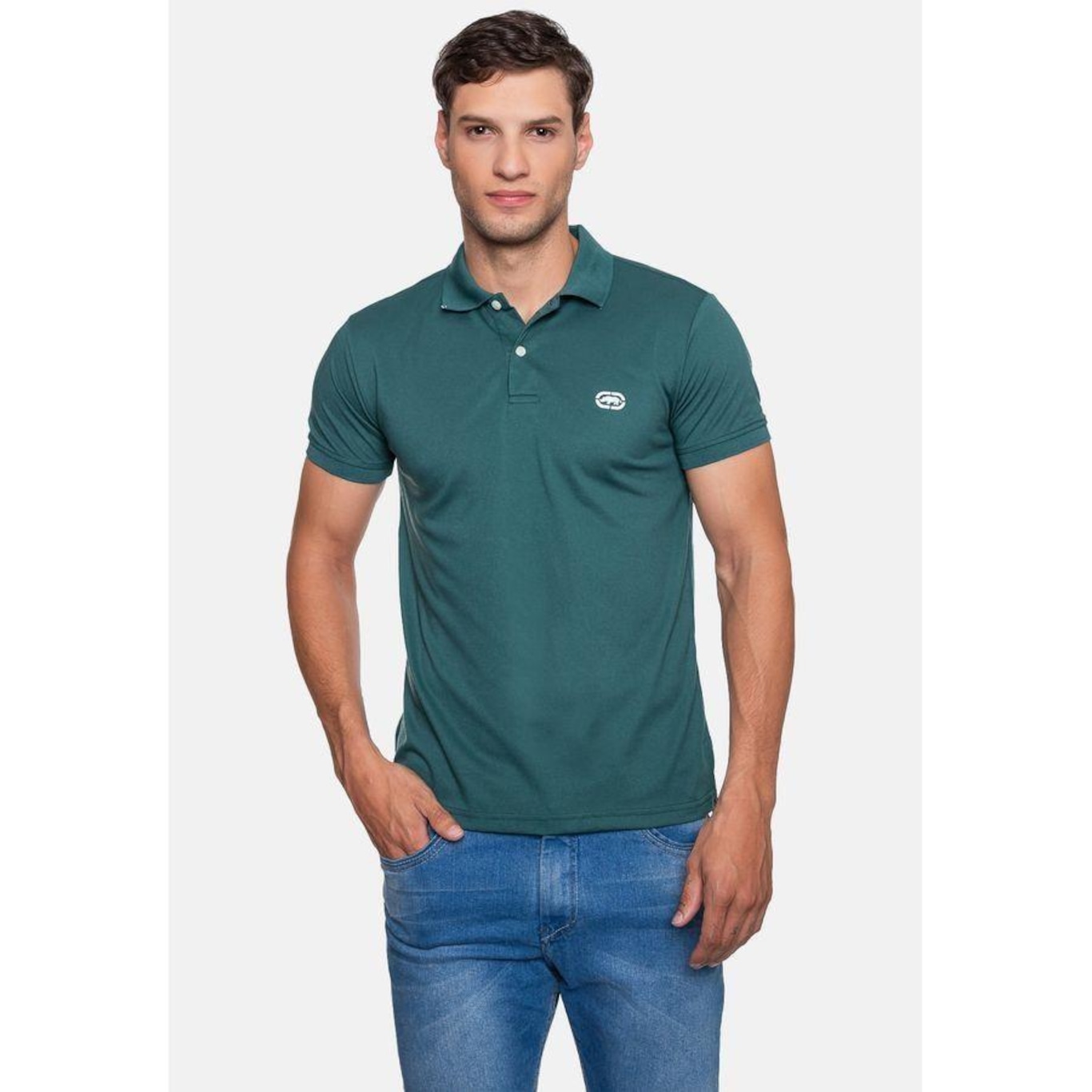 Camisa Polo Ecko Piquet - Masculina - Foto 3