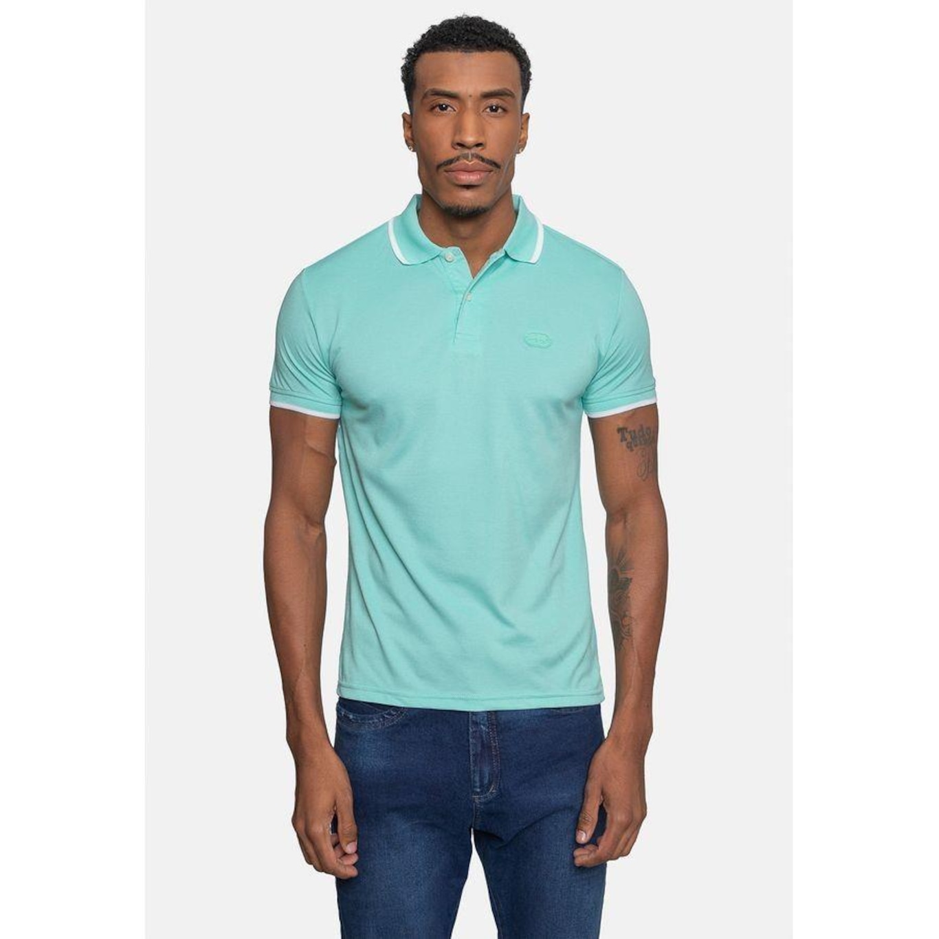 Camisa Polo Ecko Piquet - Masculina - Foto 4