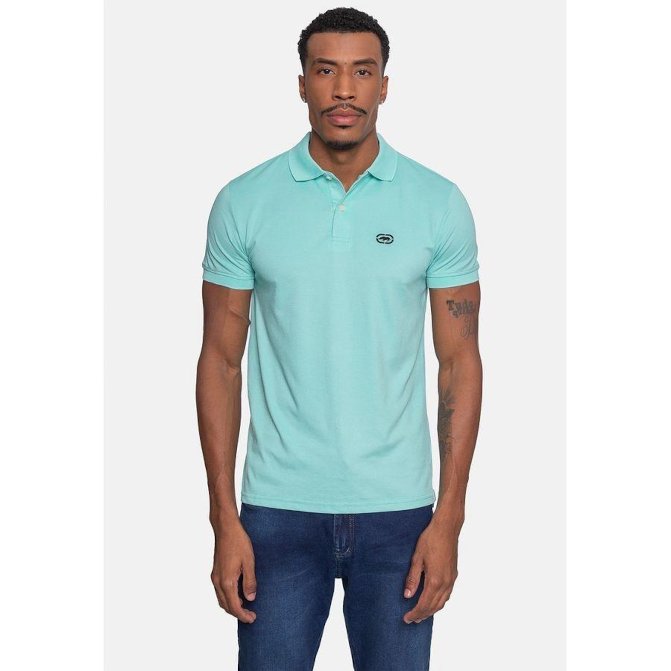 Camisa Polo Ecko Piquet - Masculina - Foto 4