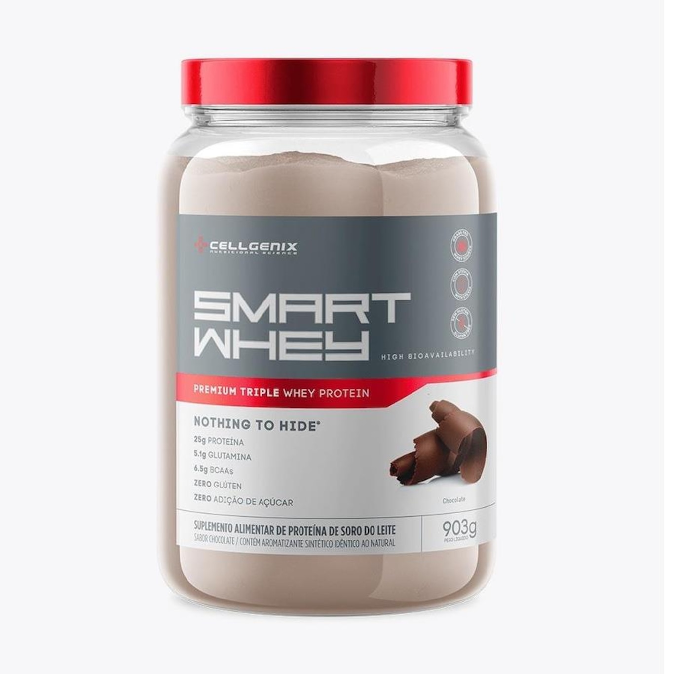 Whey Protein Smart 903G - Cellgenix - Foto 1