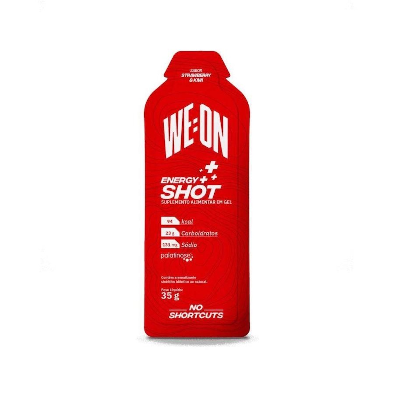 Gel Sachê We:On Energy Shot + Strawberry e Kiwi - Foto 1