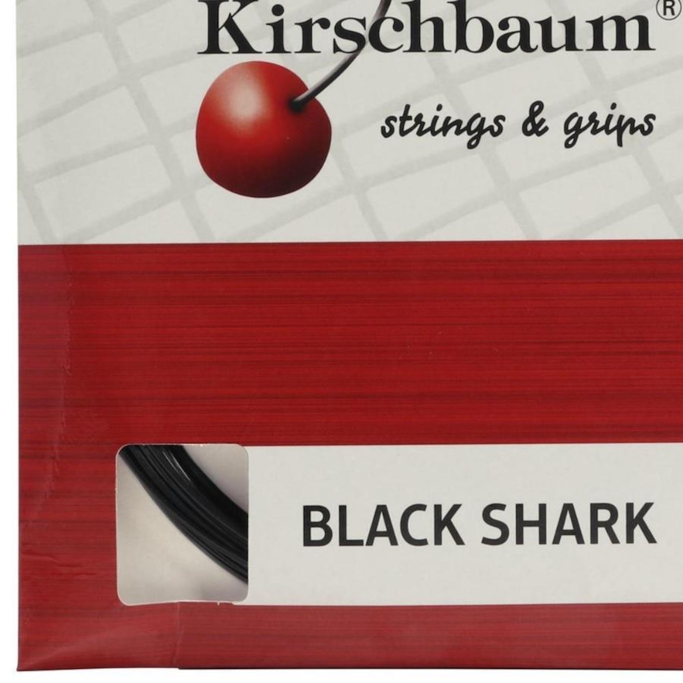 Kirschbaum Shark Tennissnaar – Set Van 1,25 Mm – Voor Topspin En Controle – Ideaal Voor Aanvallende Spelers