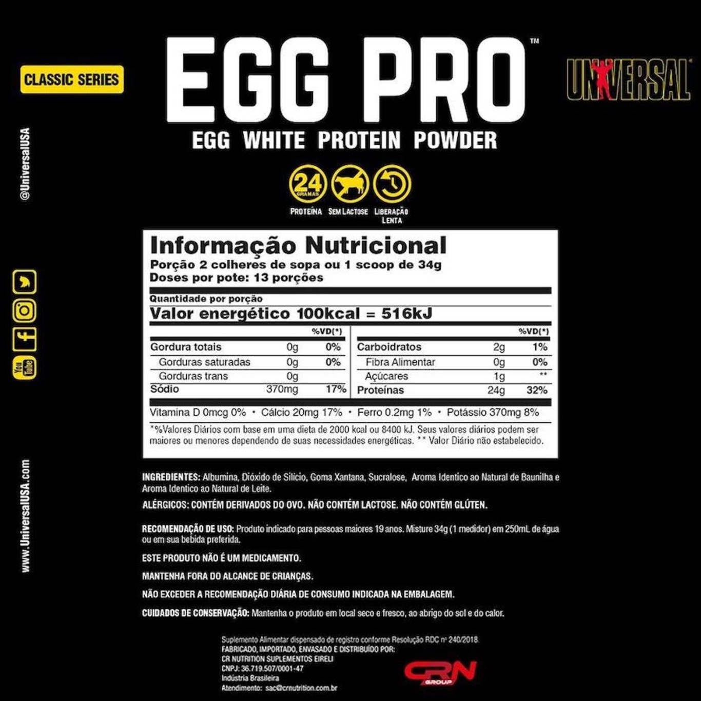 Kit 2X Egg Pro 454G - Universal - Foto 2