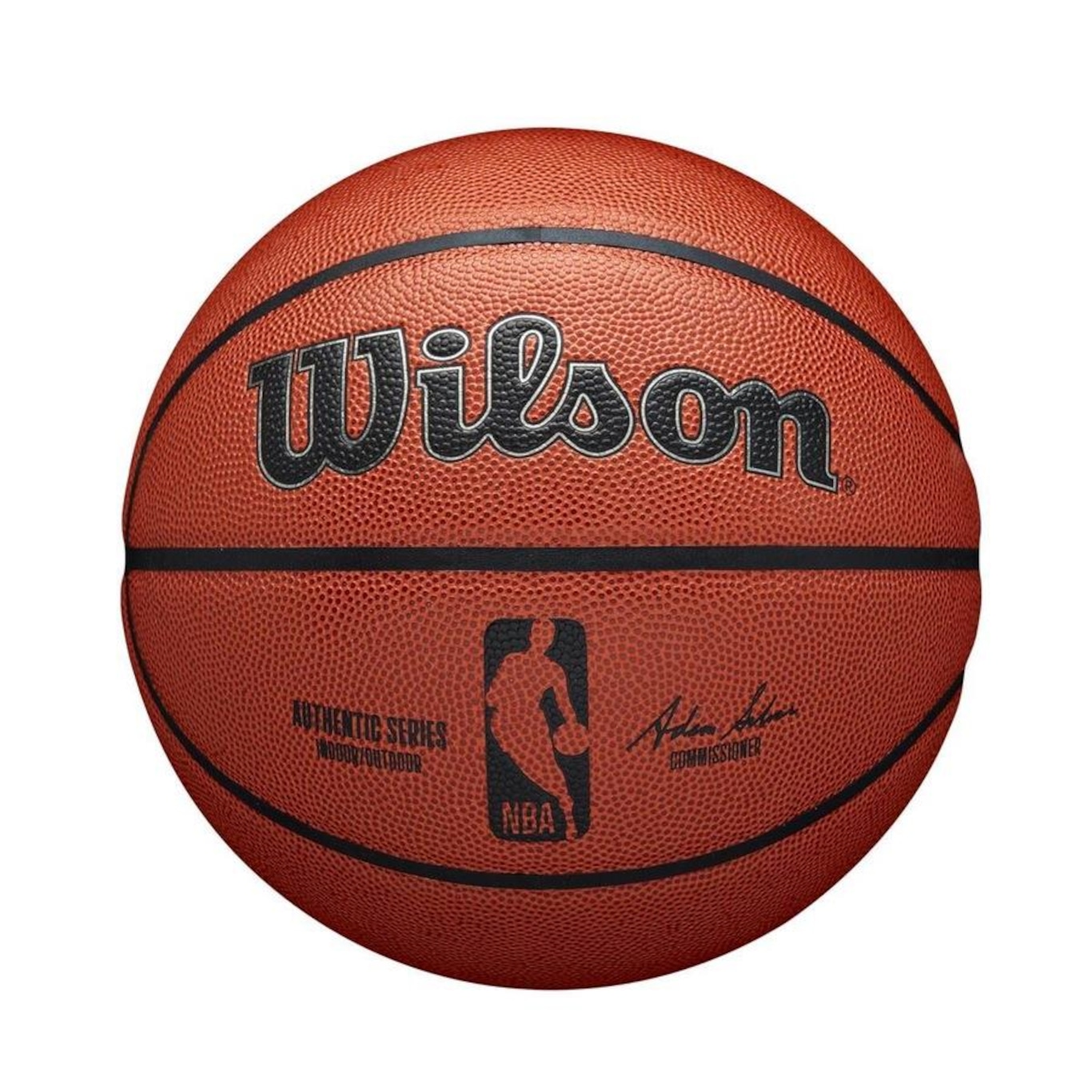 Bola de Basquete Wilson Brasil Nba Authentic #6 - Foto 1