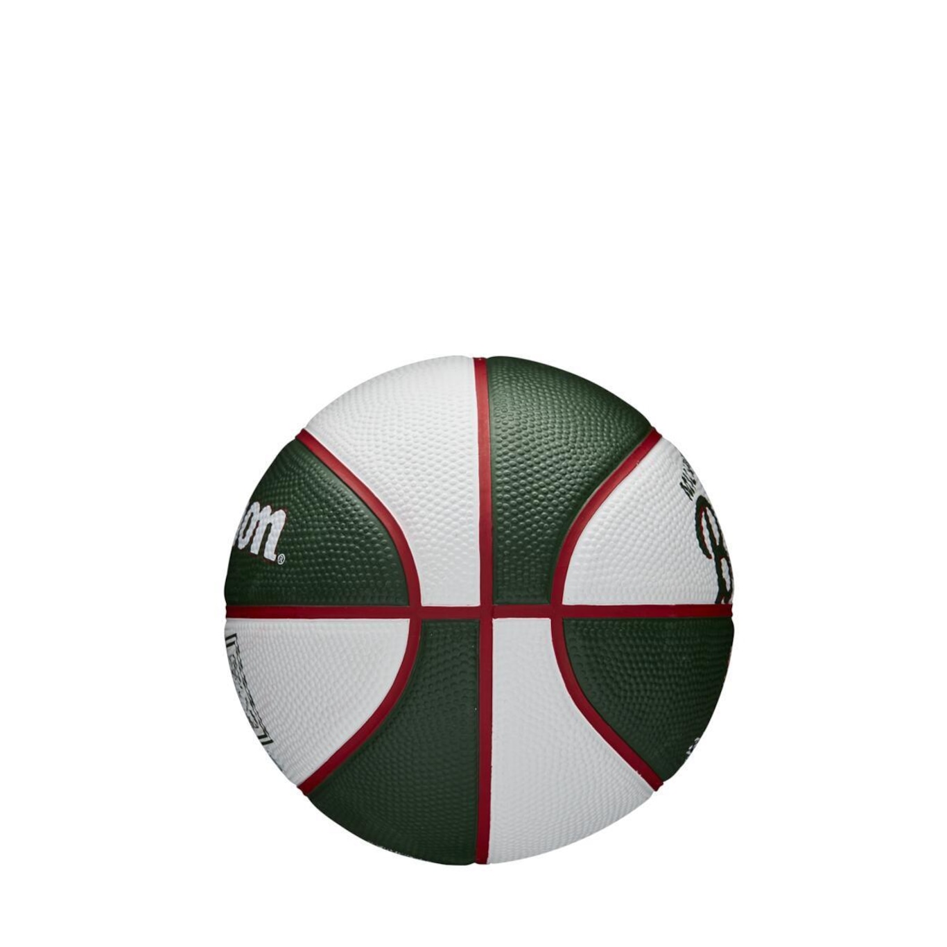 Bola de Basquete Wilson Brasil Nba Team Retro Mini Milwaukee Bucks - Foto 5