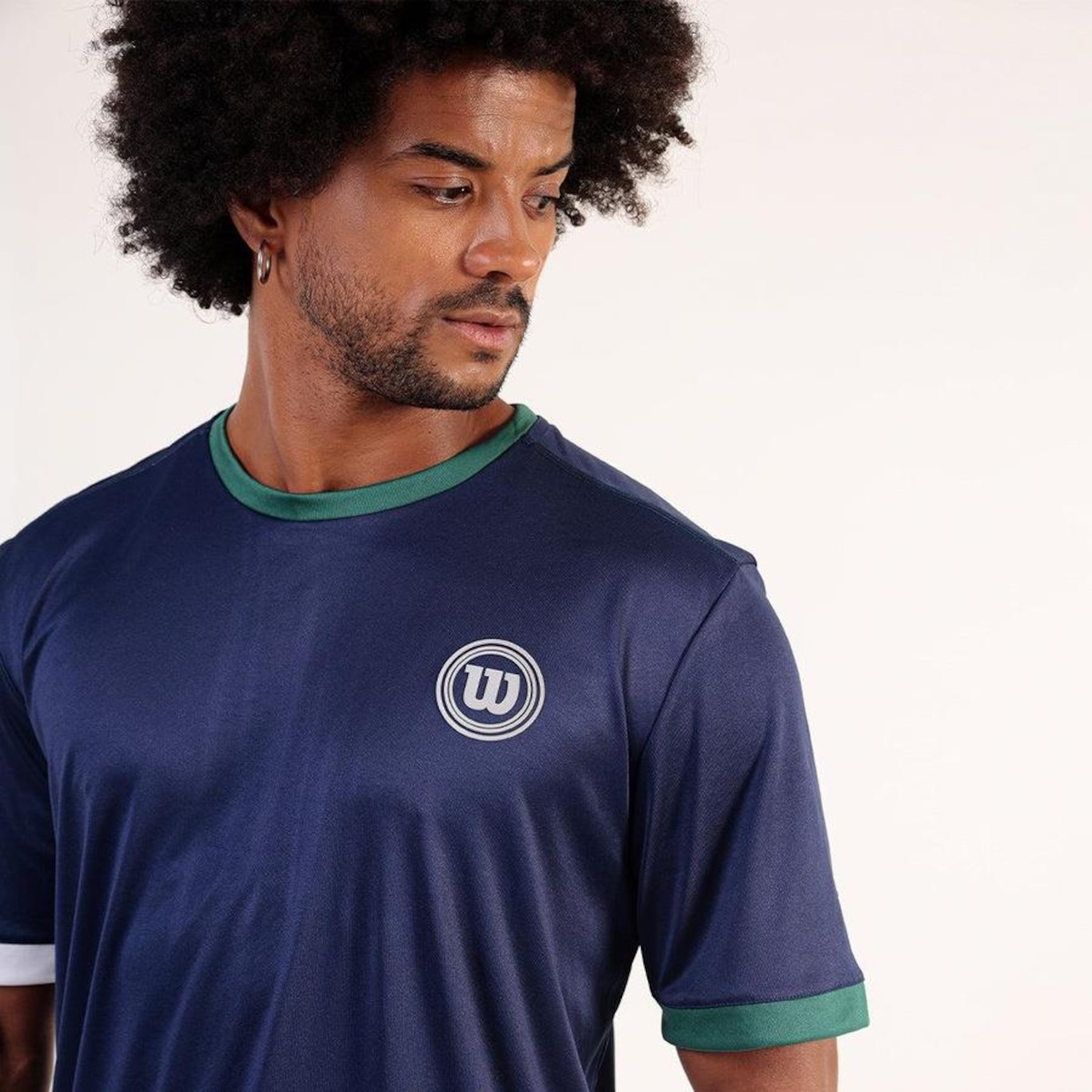 Camiseta Wilson Tour Line - Masculina - Foto 2