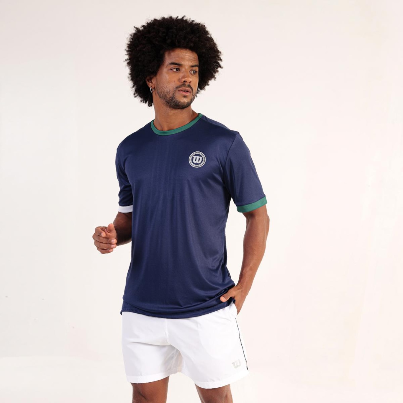 Camiseta Wilson Tour Line - Masculina - Foto 5