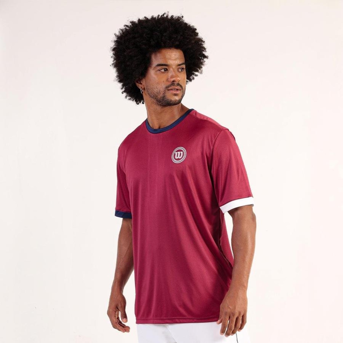 Camiseta Wilson Tour Line - Masculina - Foto 1