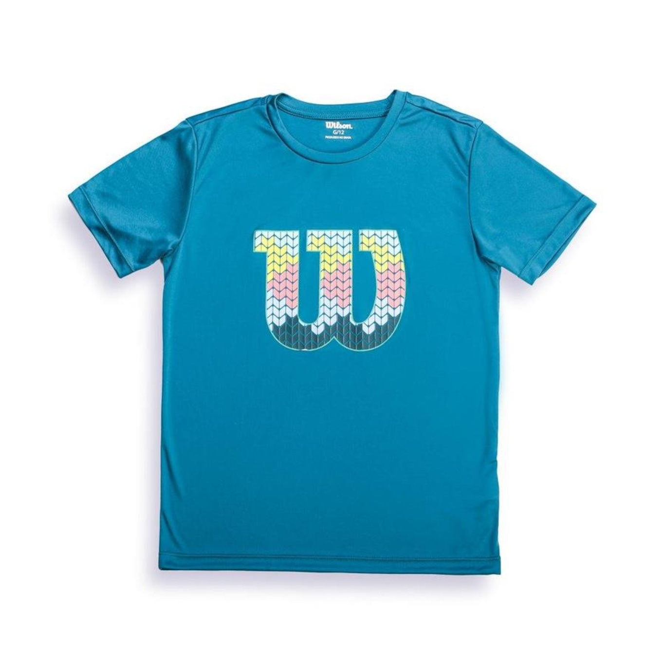 Camiseta Wilson Clay Iv - Infantil - Foto 1