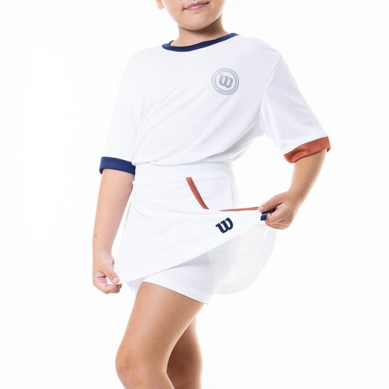 Saia Short Wilson Tour Ii - Infantil - Foto 1