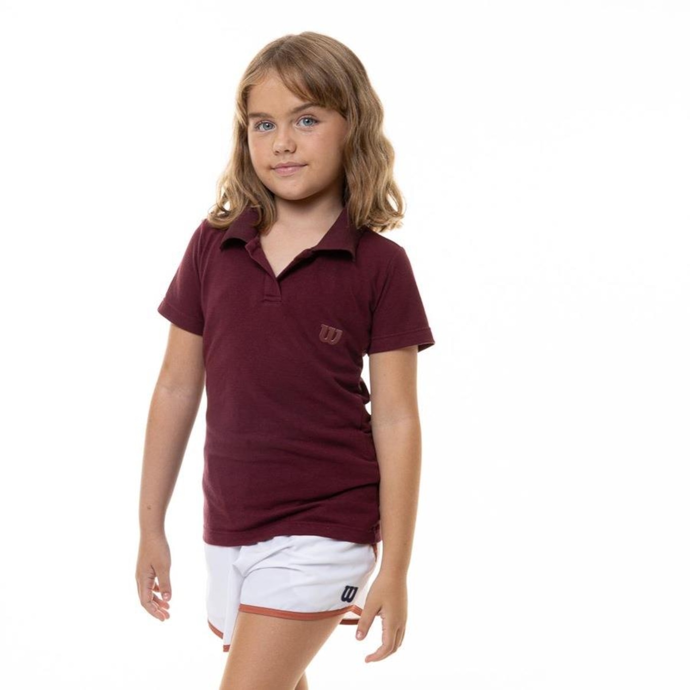 Camisa Polo Wilson Tour - Infantil - Foto 1