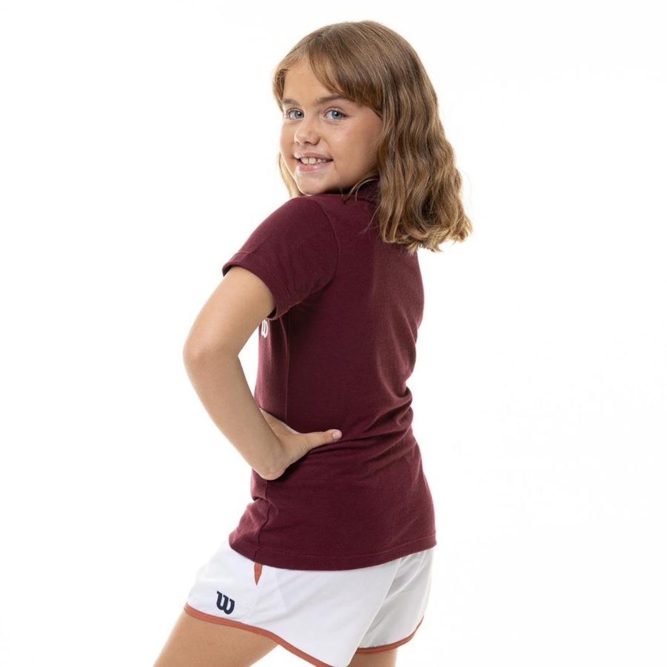 Camisa Polo Wilson Tour - Infantil - Foto 2