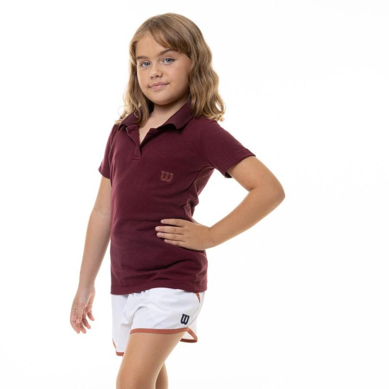 Camisa Polo Wilson Tour - Infantil - Foto 3