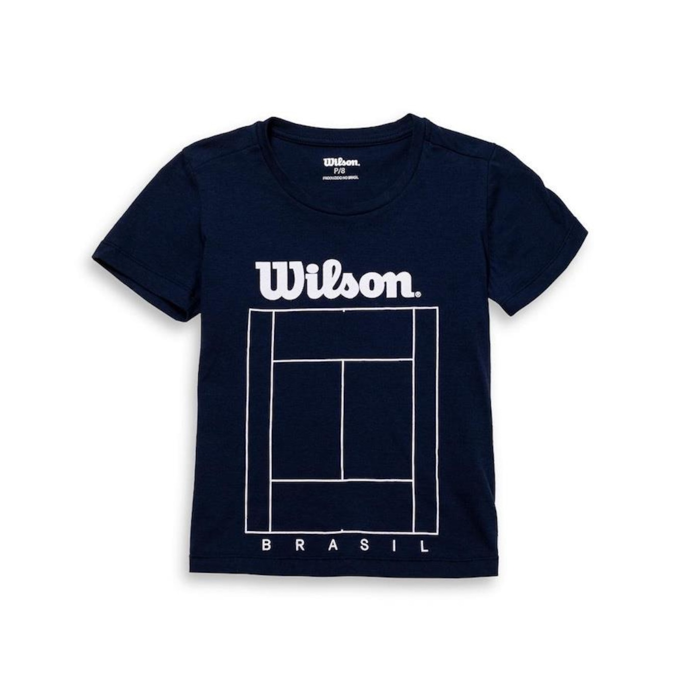 Camiseta Wilson Tennis Court - Infantil - Foto 1