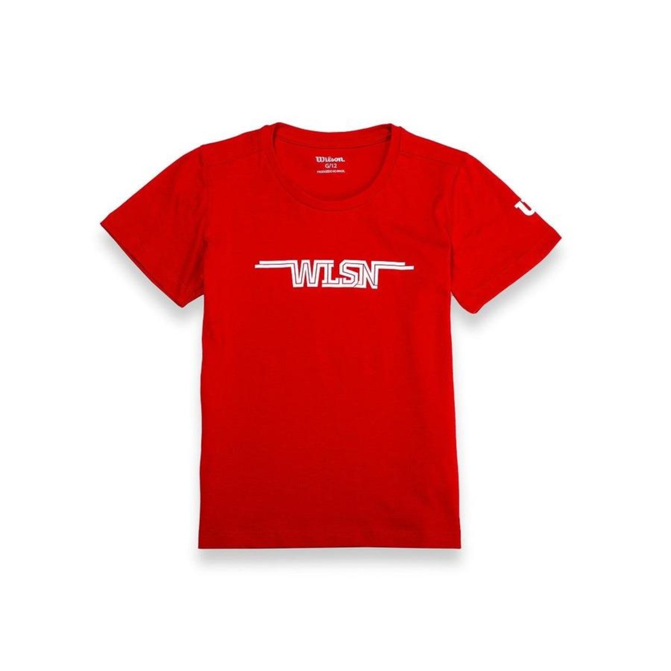 Camiseta Wilson Wlsn - Infantil - Foto 1