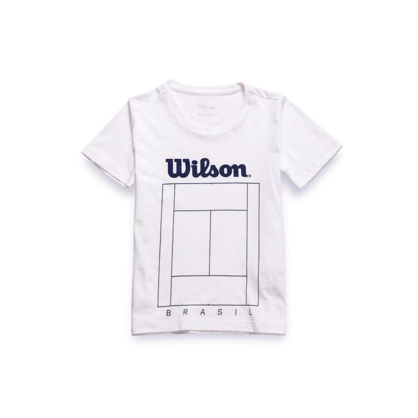 Camiseta Wilson Tennis Court - Infantil - Foto 1