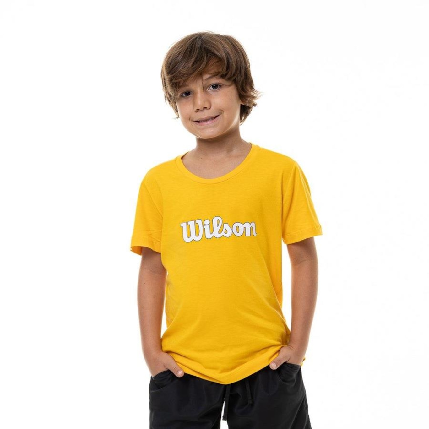 Camiseta Wilson Bold - Infantil - Foto 1