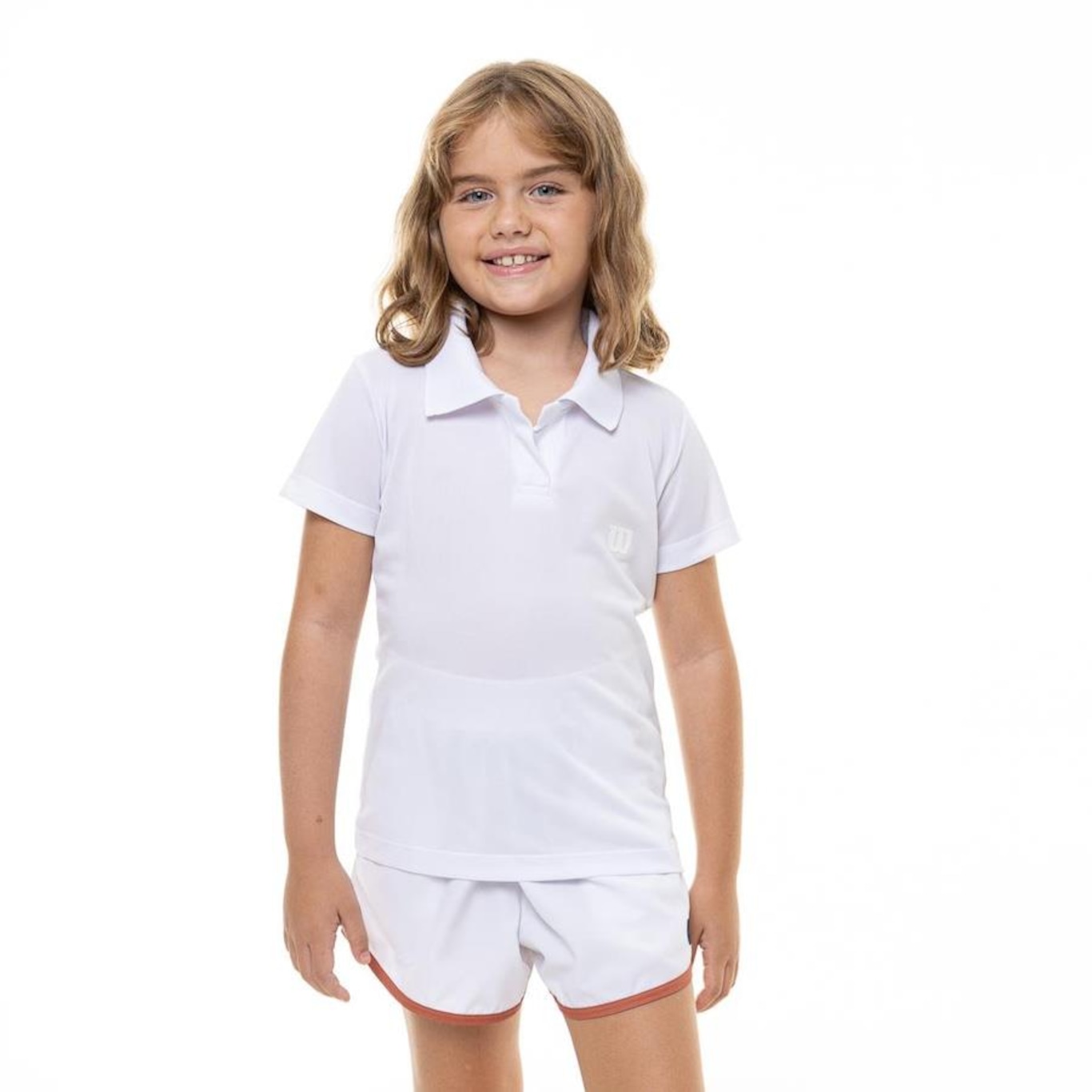 Camiseta Polo Wilson Tour Cor - Infantil - Foto 4