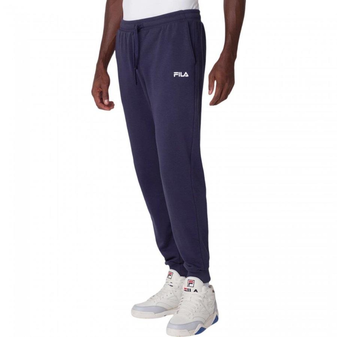 Calça de Moletom Fila Classic Winter - Masculina - Foto 1