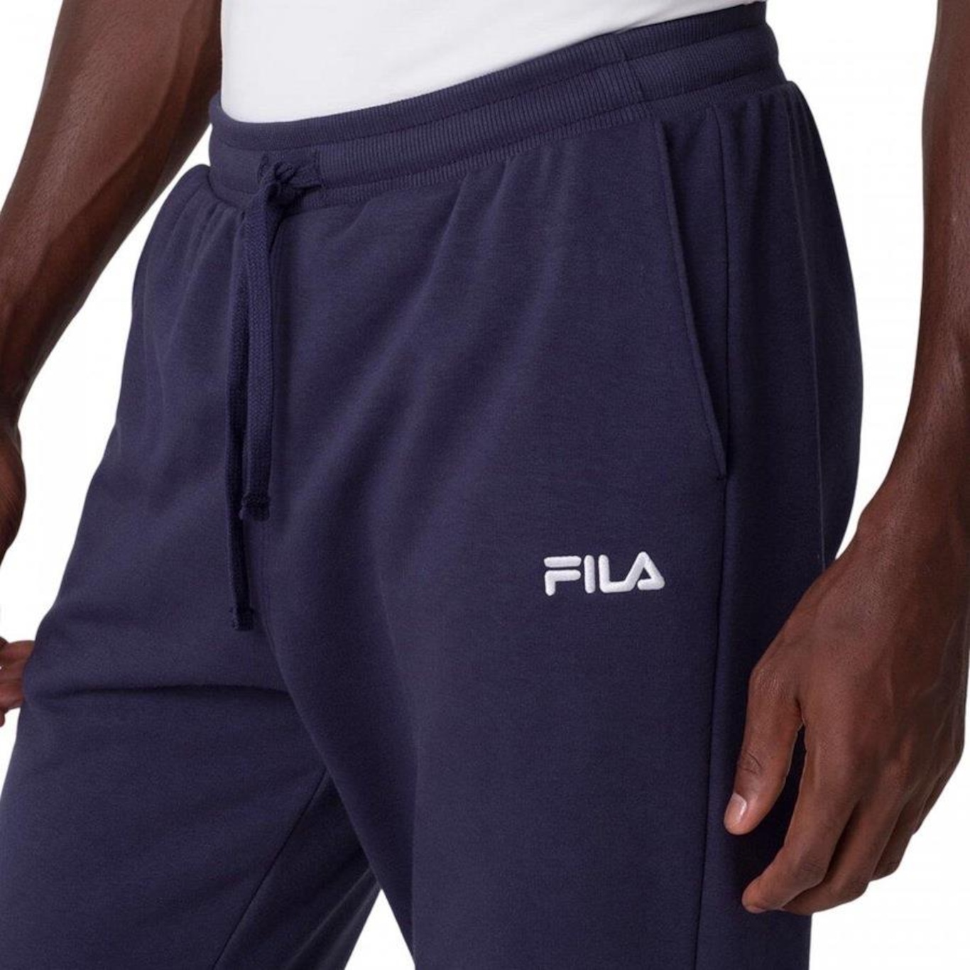 Calça de Moletom Fila Classic Winter - Masculina - Foto 2