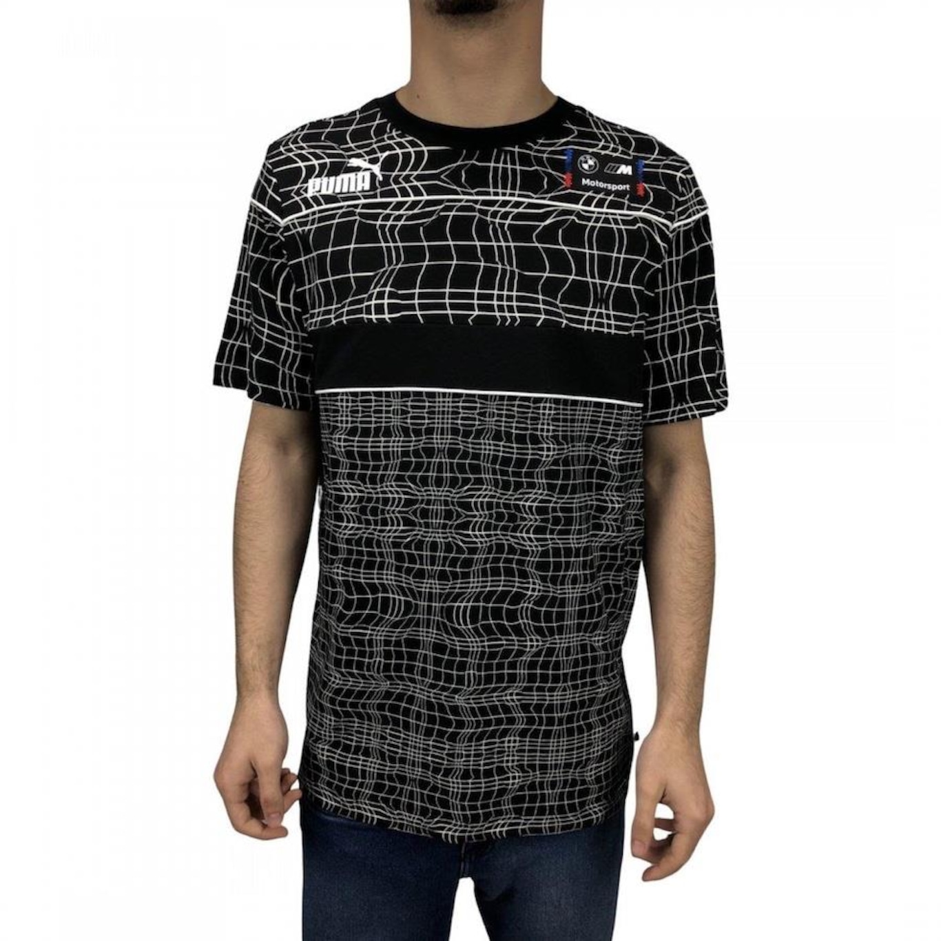 Camiseta Puma Bmw M Motorsport Camo Sds - Masculina - Foto 2