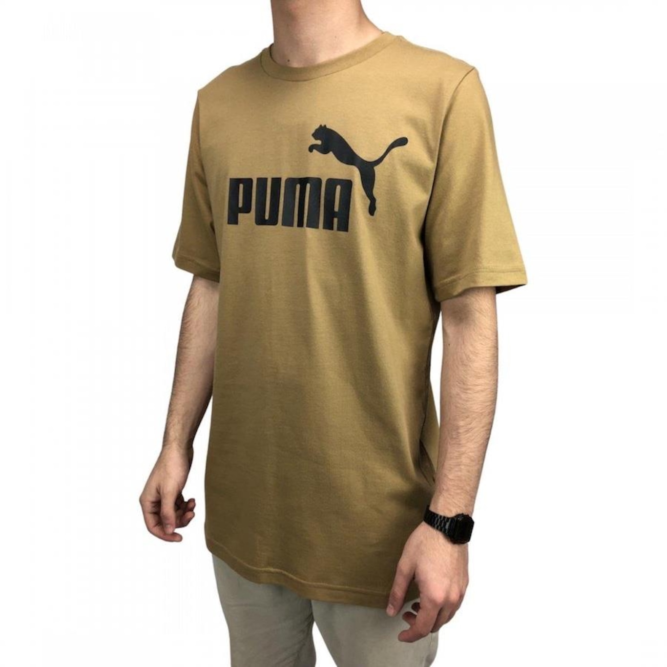 Camiseta Puma Big Essential Logo - Masculina - Foto 3