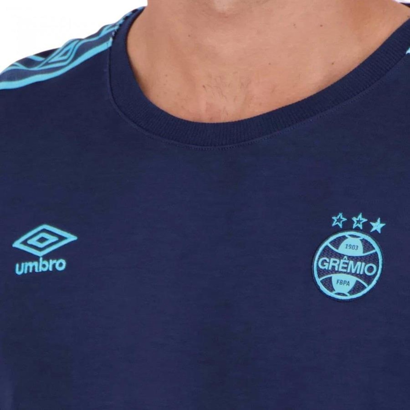 Camisa do Grêmio 2024 Umbro Concentração - Masculina - Foto 2