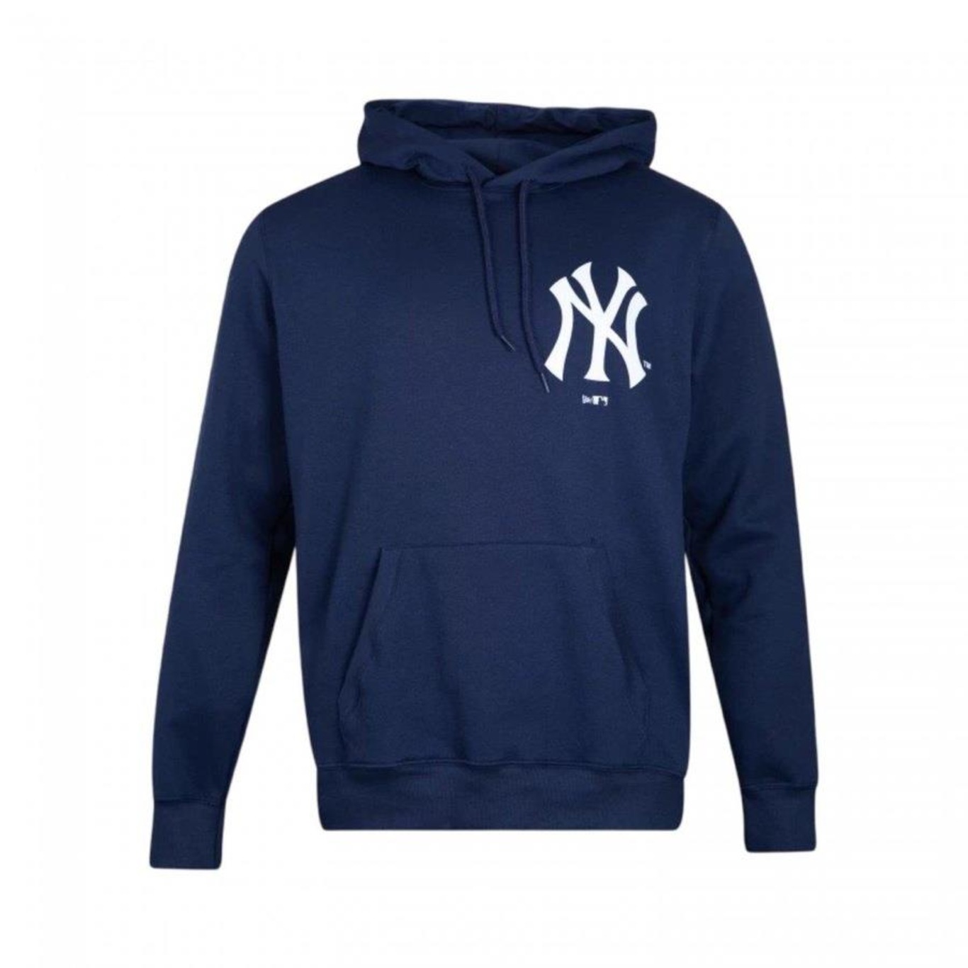 Blusão de Moletom com Capuz New Era New York Yankees Core Mlb - Masculino - Foto 1