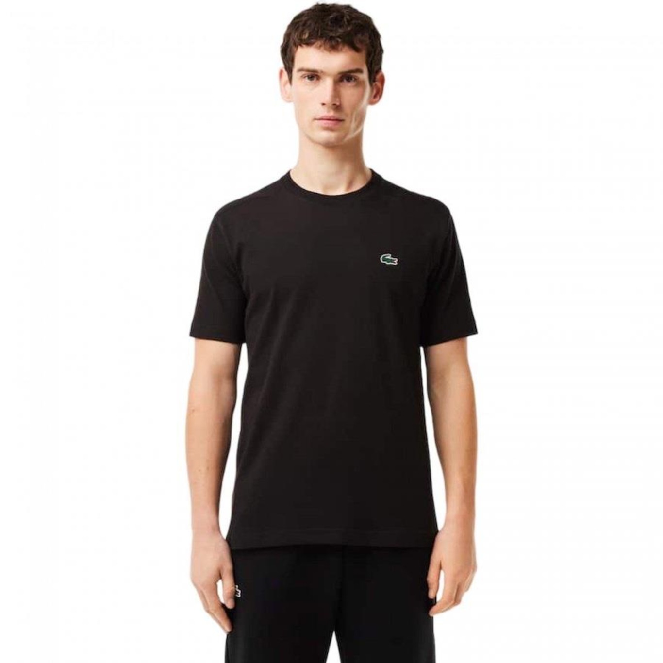 Camiseta Lacoste Básica - Masculina - Foto 1