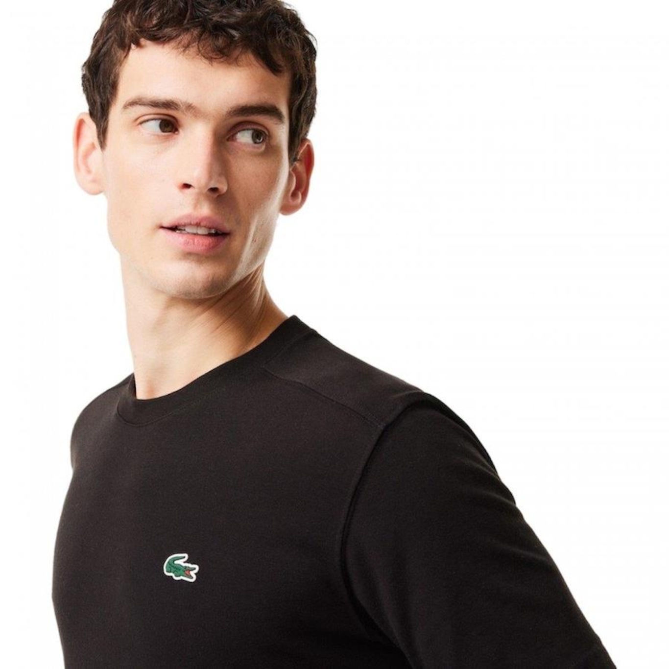 Camiseta Lacoste Básica - Masculina - Foto 2