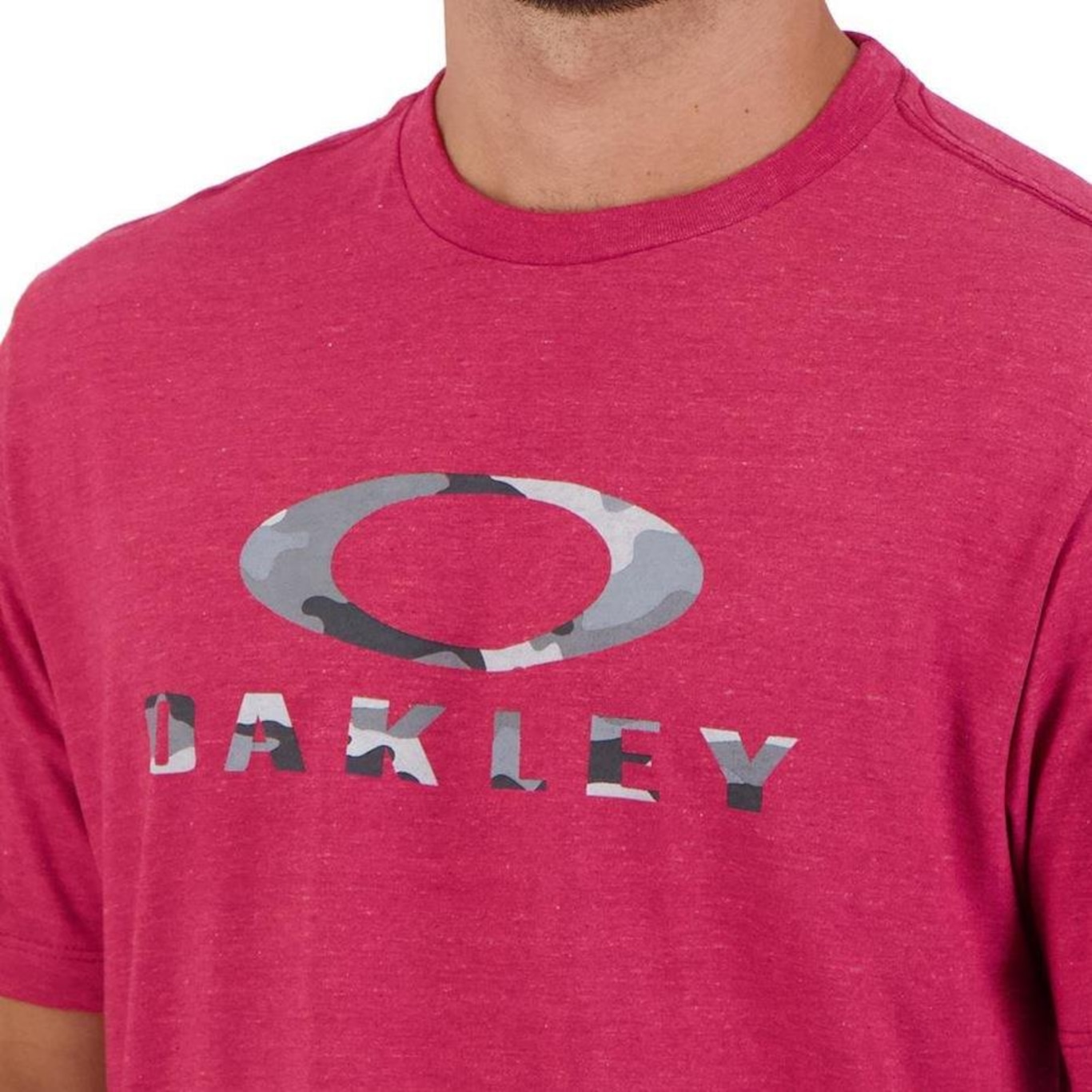 Camiseta Oakley Camo Ss - Masculina - Foto 3