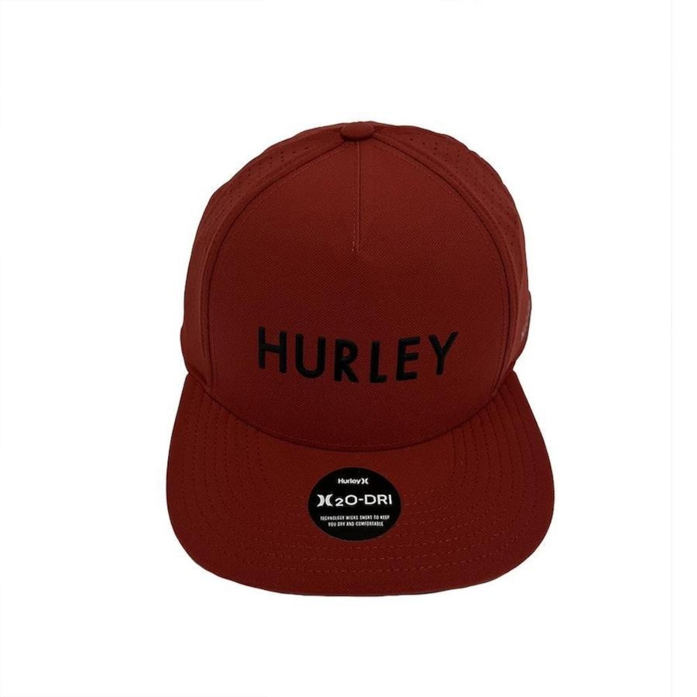 Boné Aba Reta Hurley Flat Rubber Imp Wt24 Snapback - Infantil - Foto 3