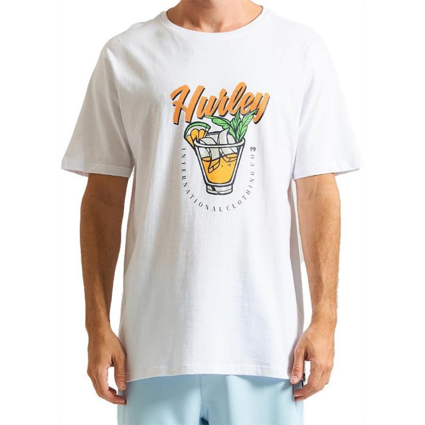 Camiseta Hurley Drink - Masculina - Foto 1