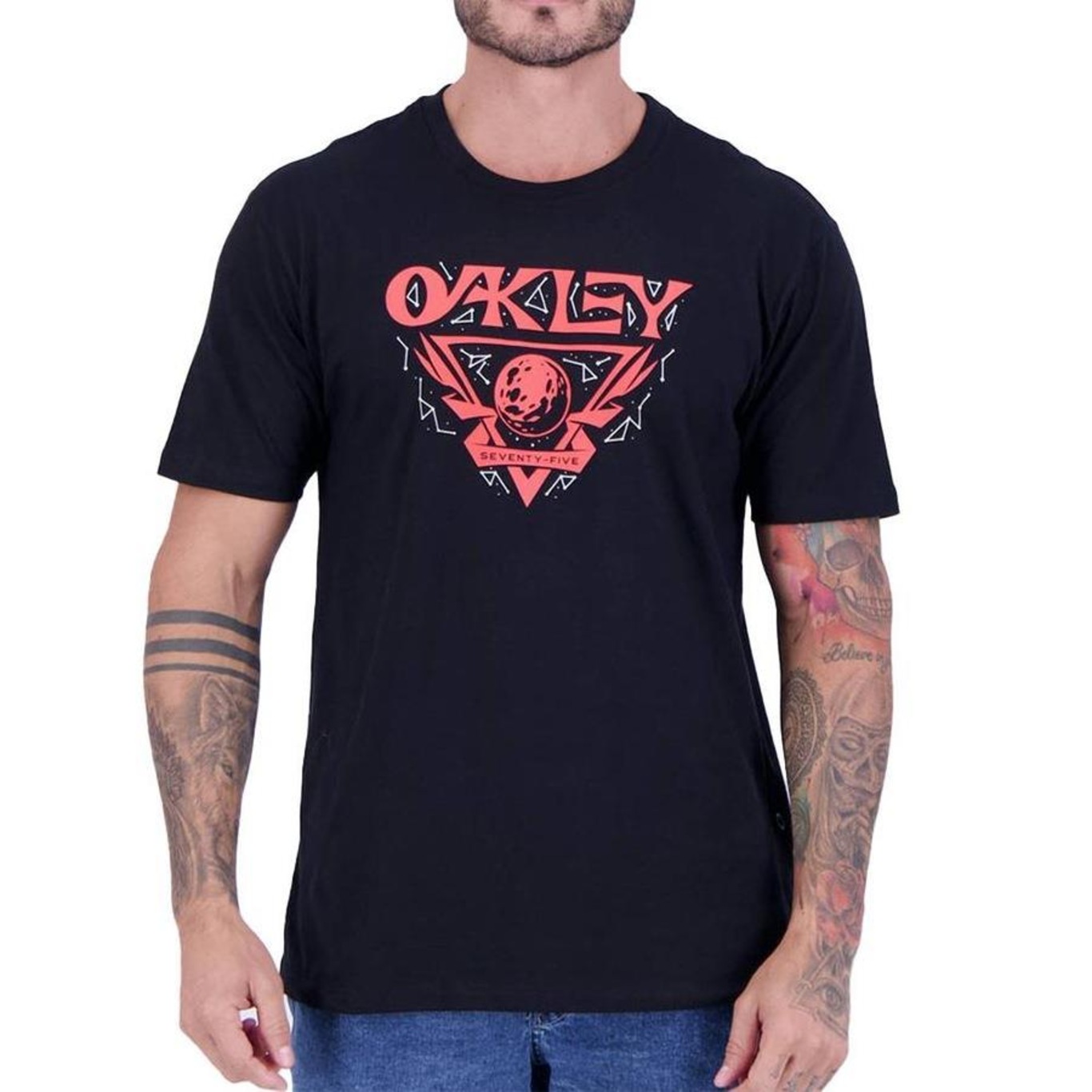 Camiseta Oakley Ball Graphic - Masculina - Foto 1