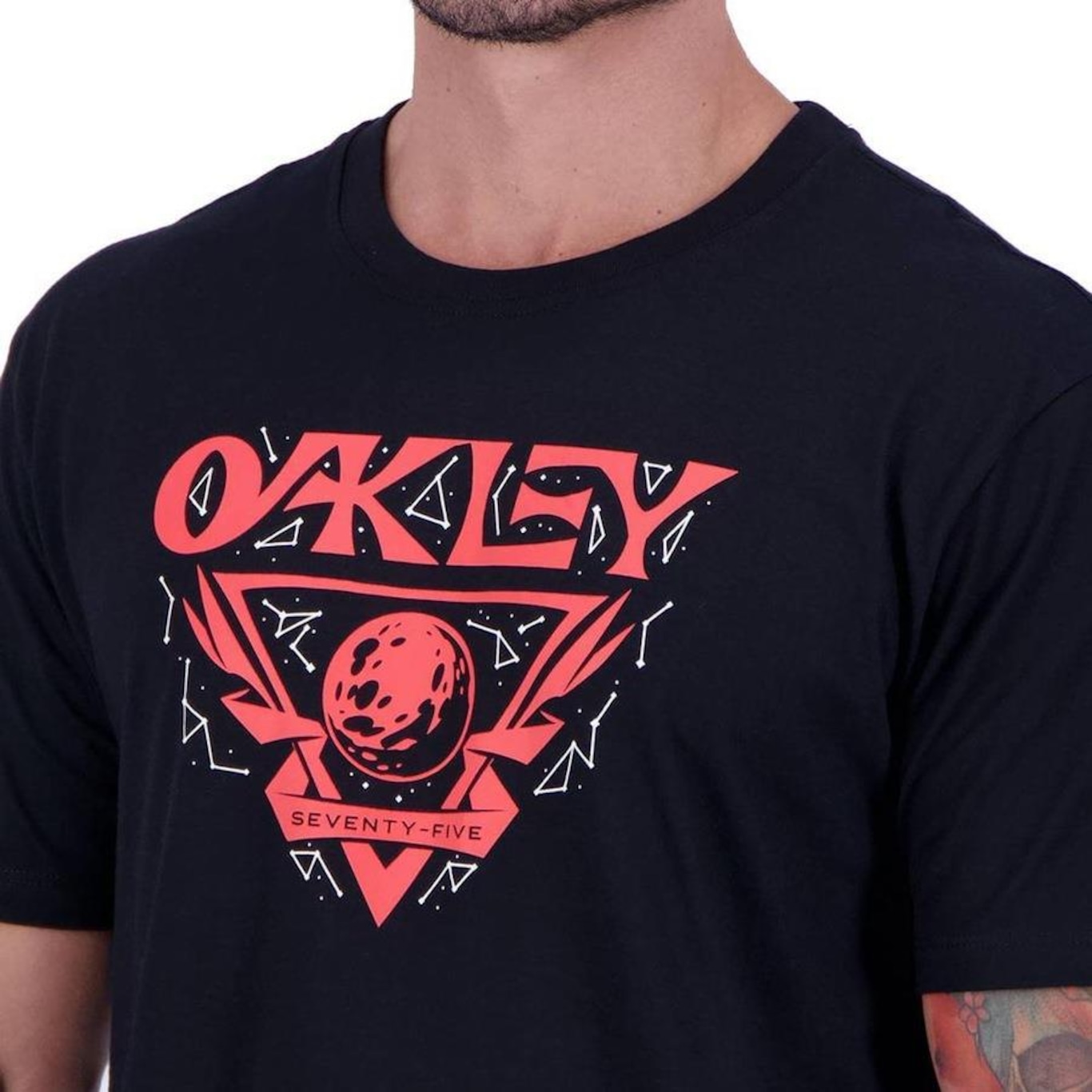 Camiseta Oakley Ball Graphic - Masculina - Foto 3