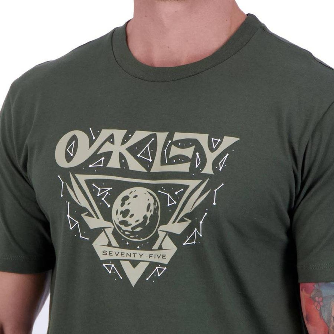 Camiseta Oakley Ball Graphic - Masculina - Foto 3