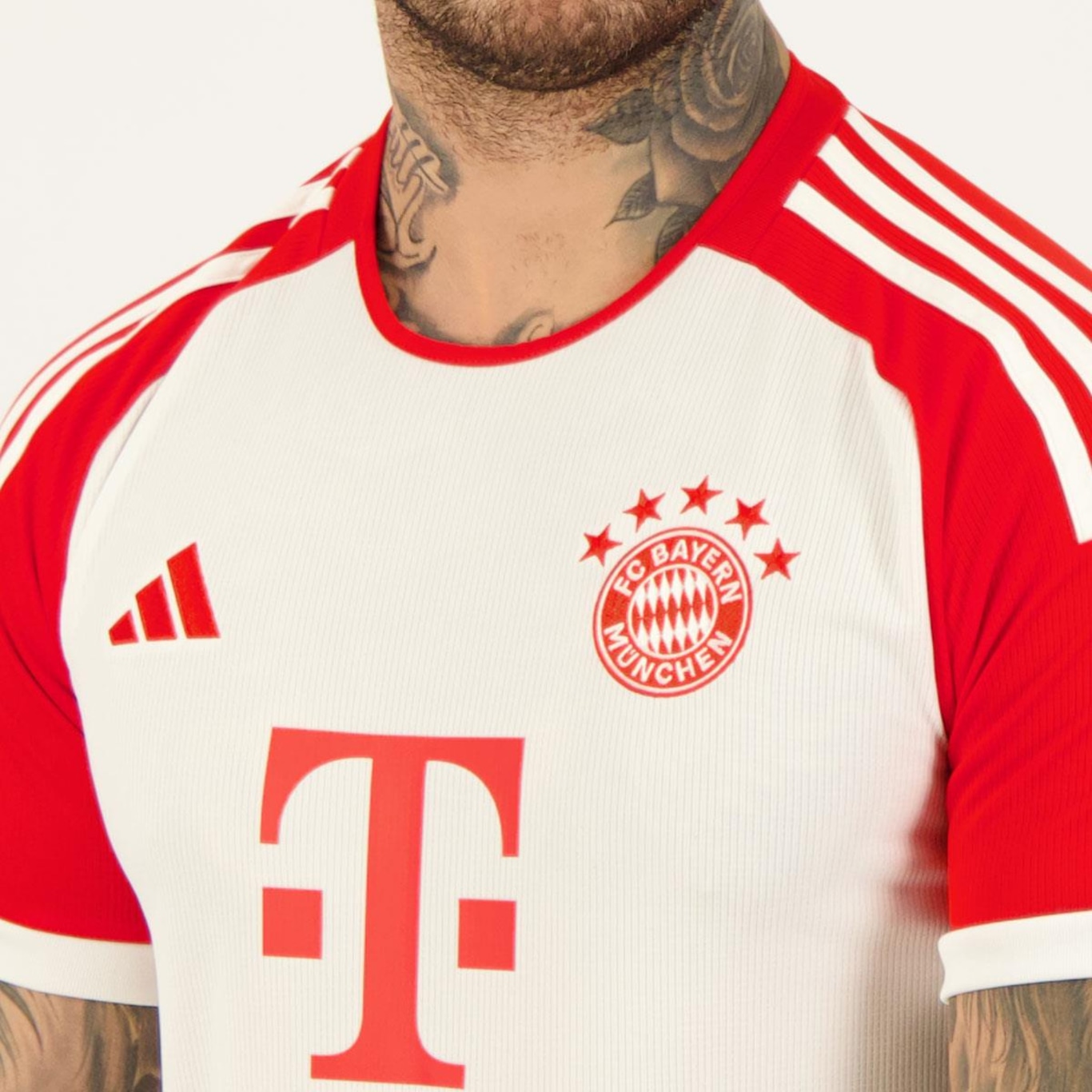 Camisa Bayern 2024 adidas Home 9 Kane - Masculina - Foto 5