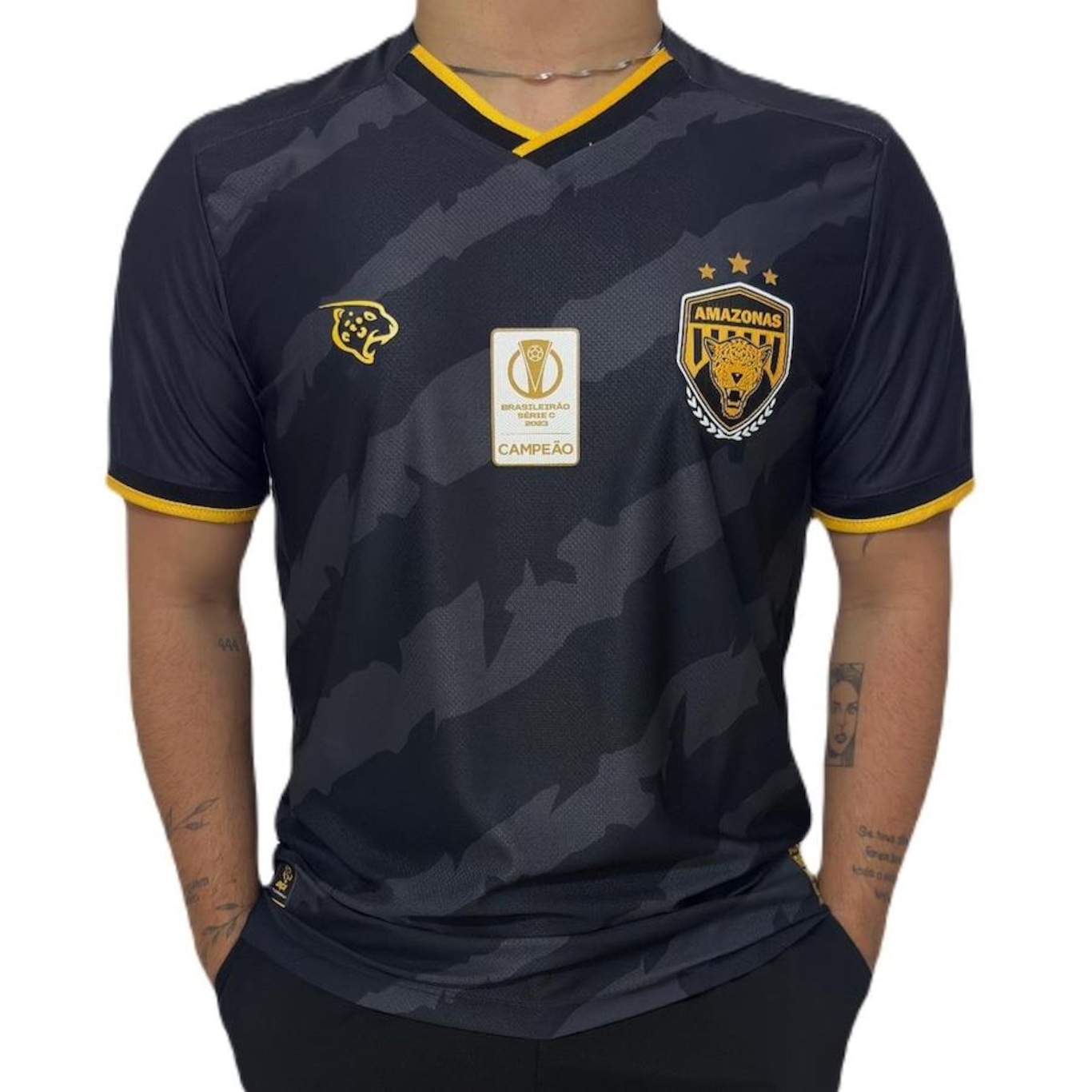 Camisa Amazonas F.C Uniforme Ii 2023 Super Bolla - Masculino - Foto 2