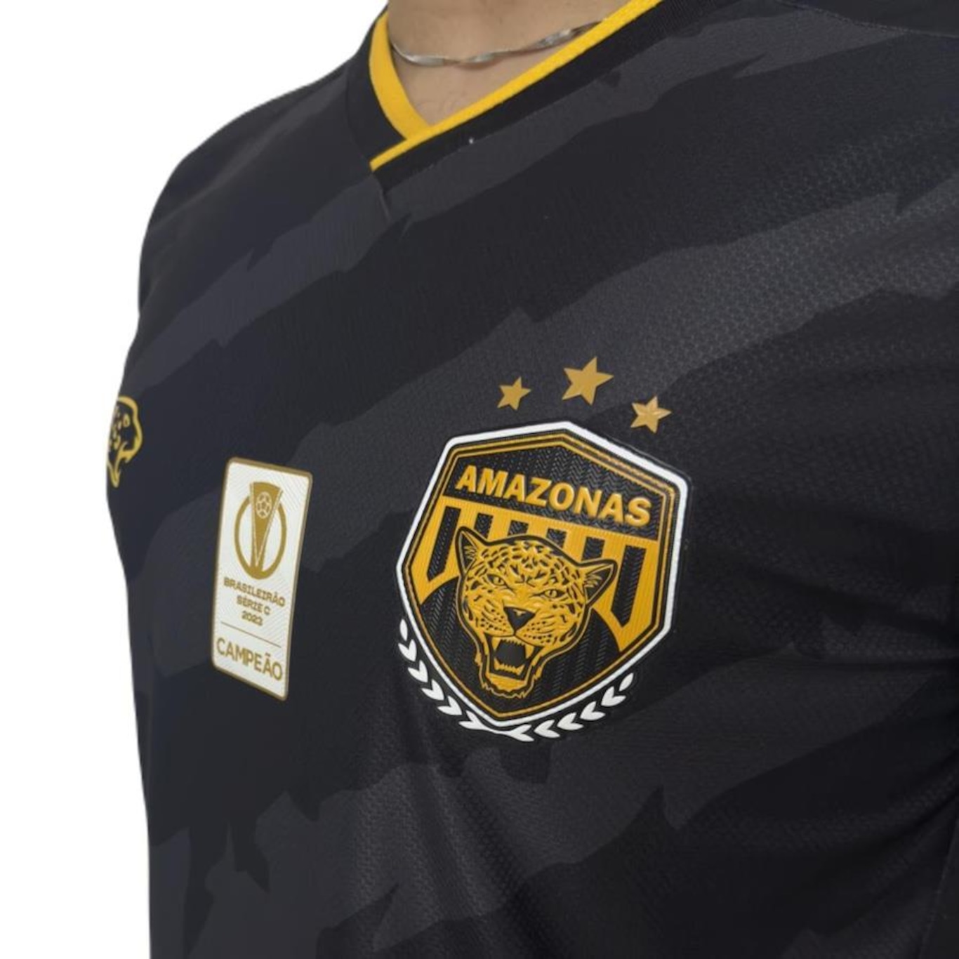 Camisa Amazonas F.C Uniforme Ii 2023 Super Bolla - Masculino - Foto 4