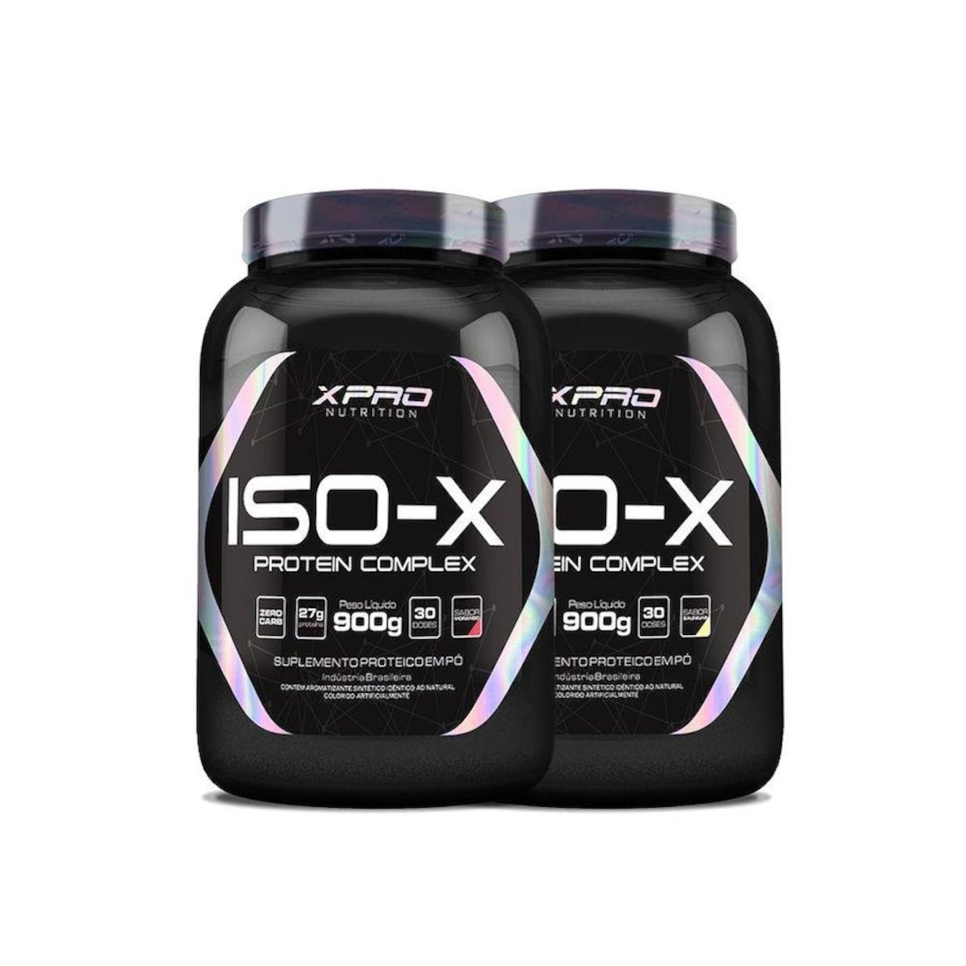 Whey Protein Iso Xpro Nutrition X Complex 900G - 2 Unidades - Foto 1