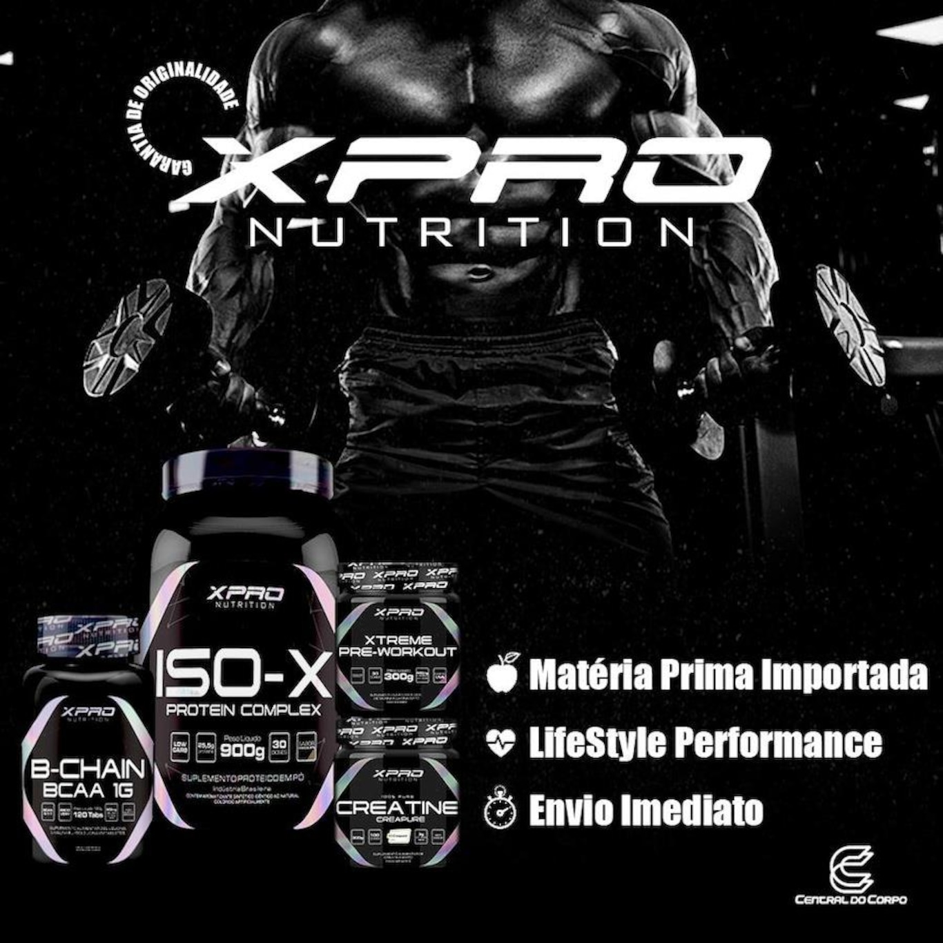 Whey Protein Iso Xpro Nutrition X Complex 900G - 2 Unidades - Foto 2