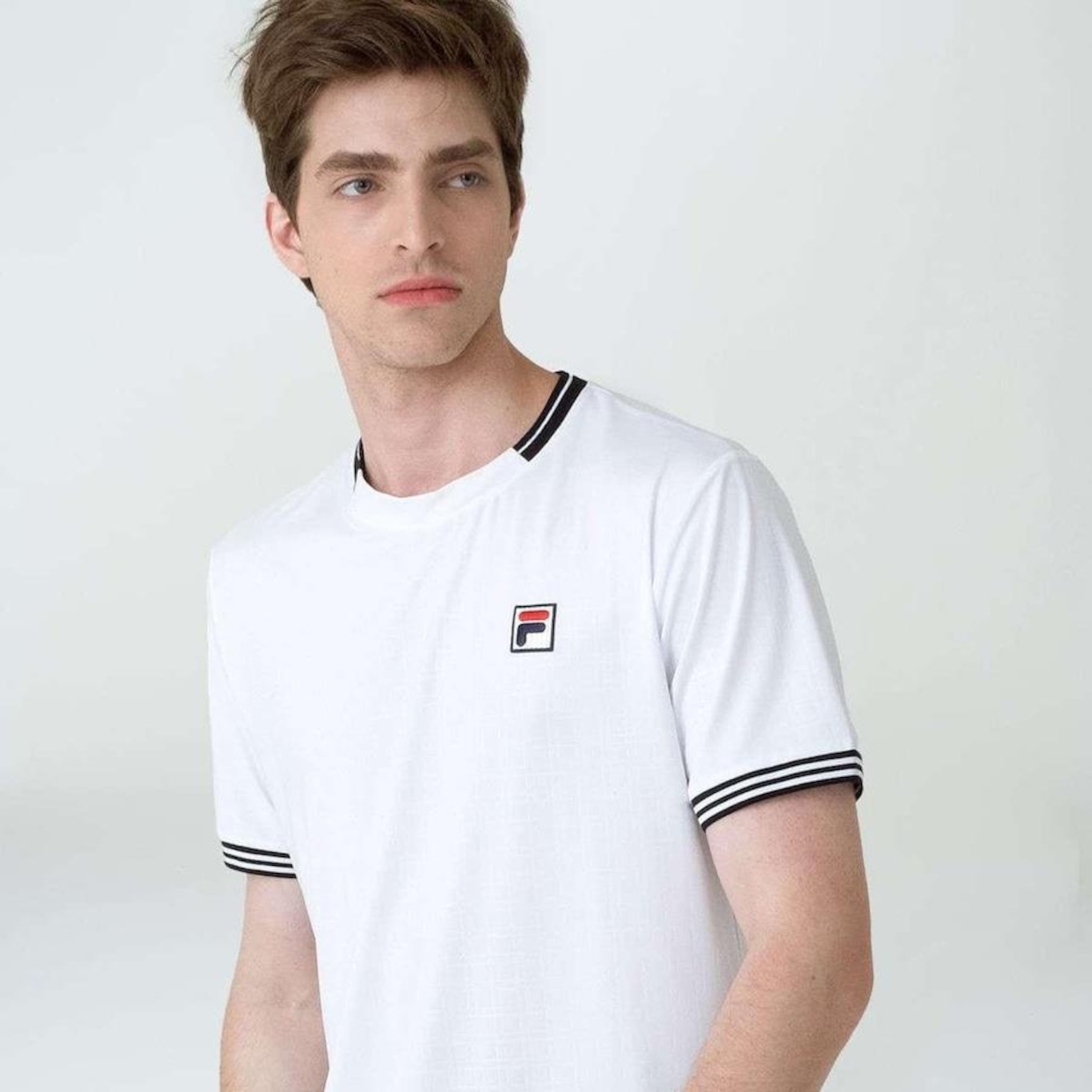 Camiseta Fila Classic - Masculina - Foto 1