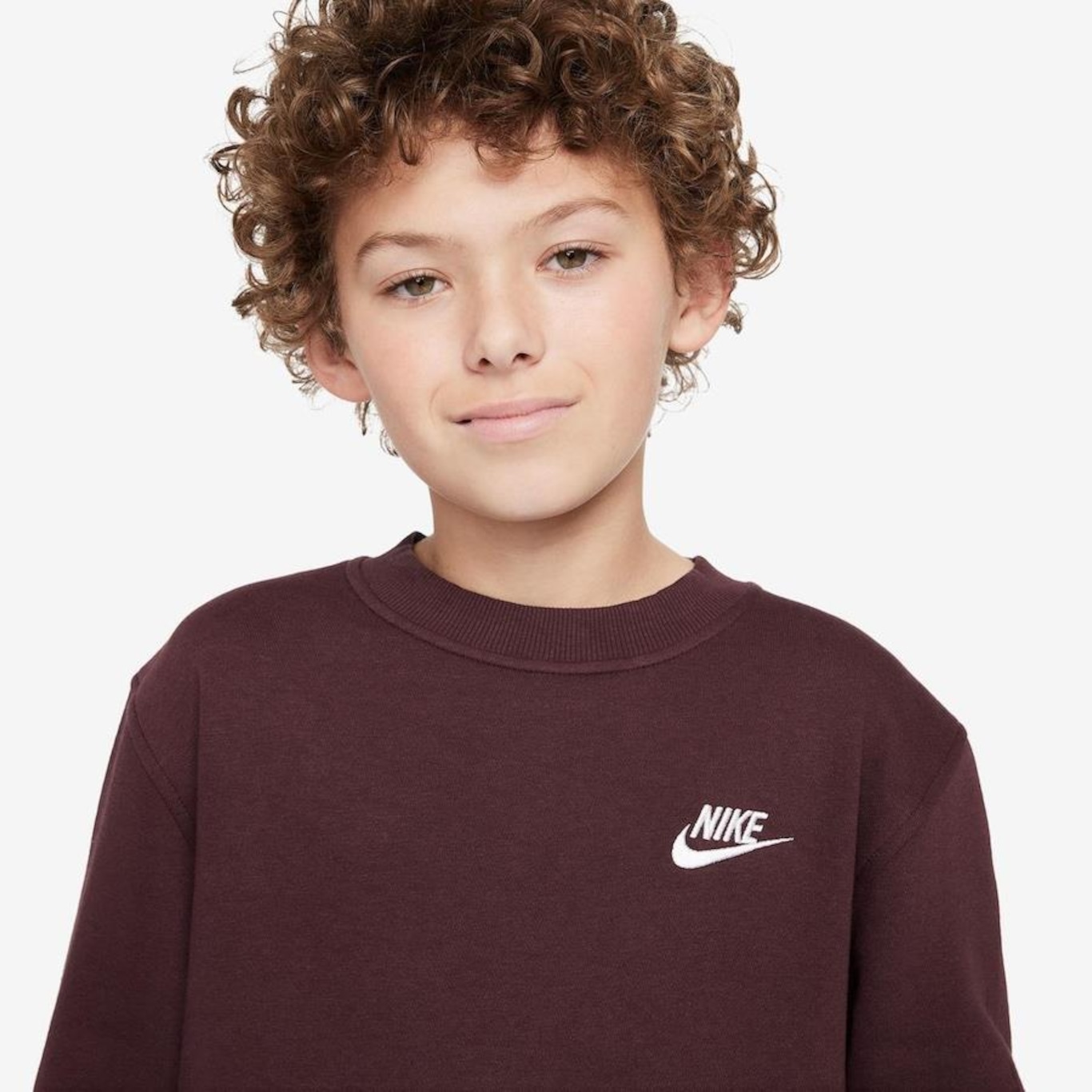 Blusão Nike Sportswear Club Fleece - Infantil - Foto 3