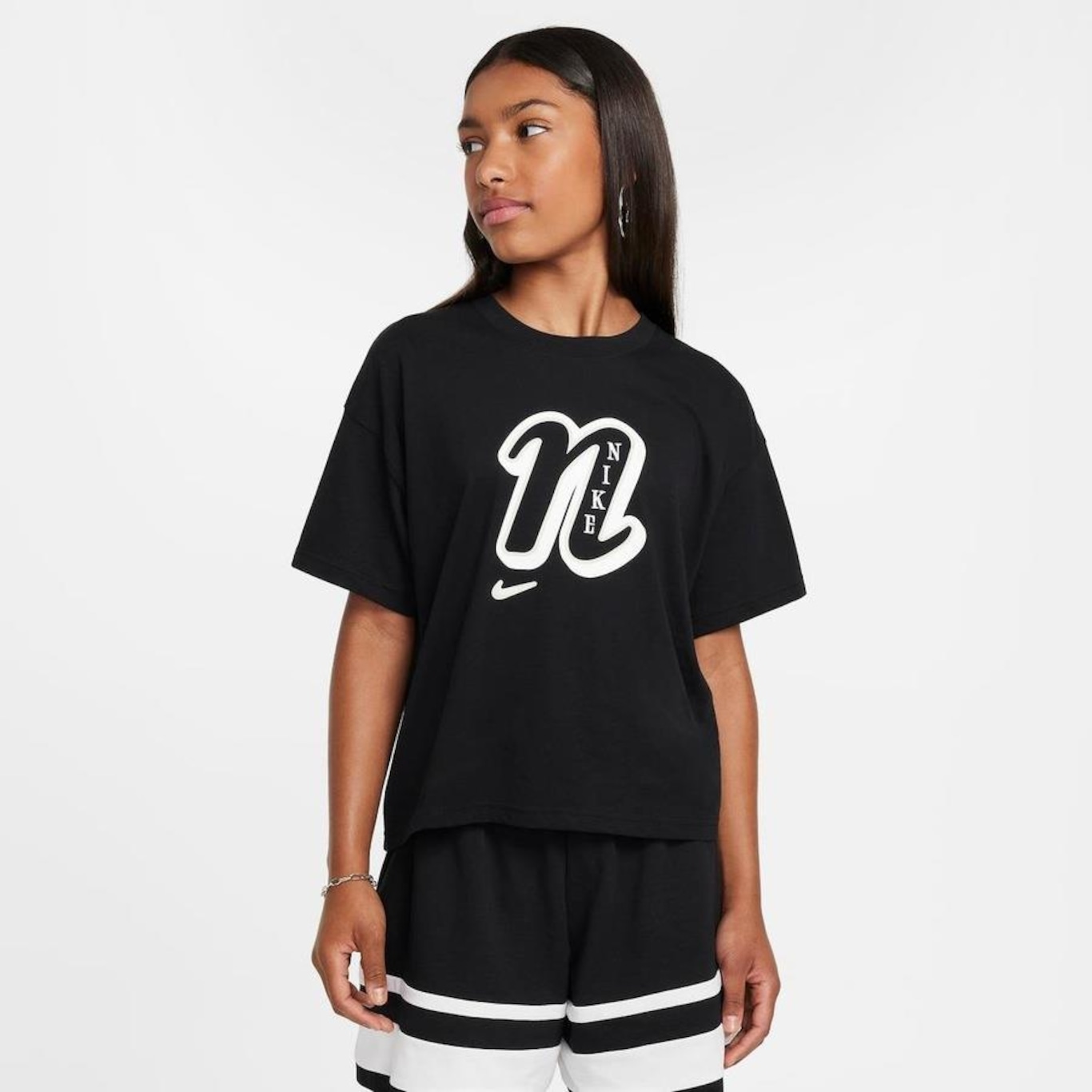 Camiseta Nike Sportswear - Infantil - Foto 1