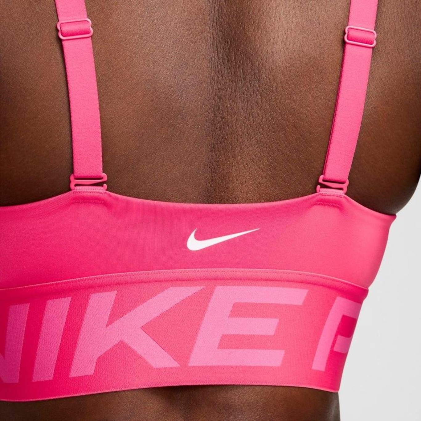 Top Fitness Nike Pro Indy Plunge - Feminino - Foto 6