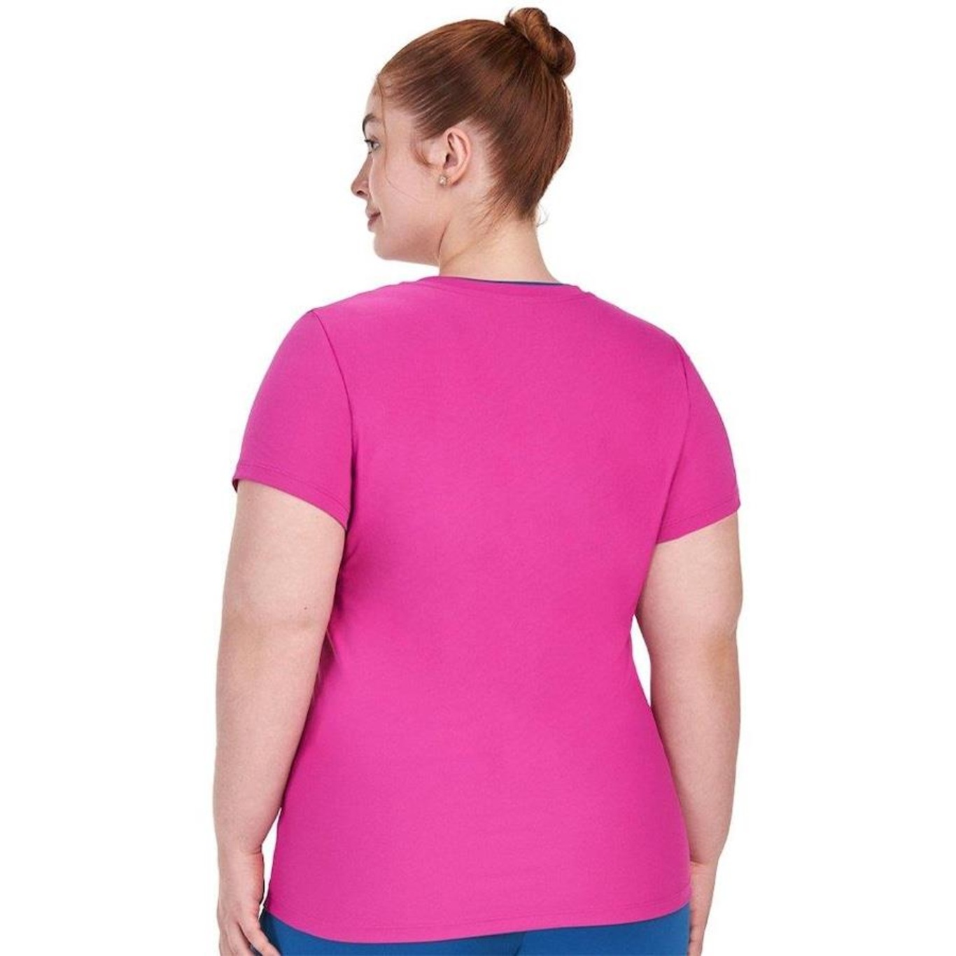 Camiseta Alto Giro Alongada - Feminina - Foto 2