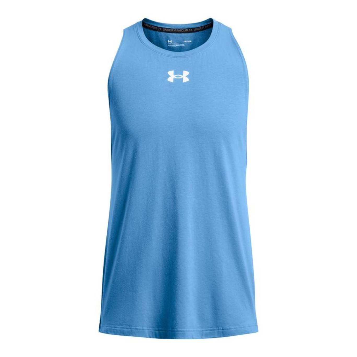 Camiseta Regata Under Armour Basquete Baseline Cotton - Masculina - Foto 3