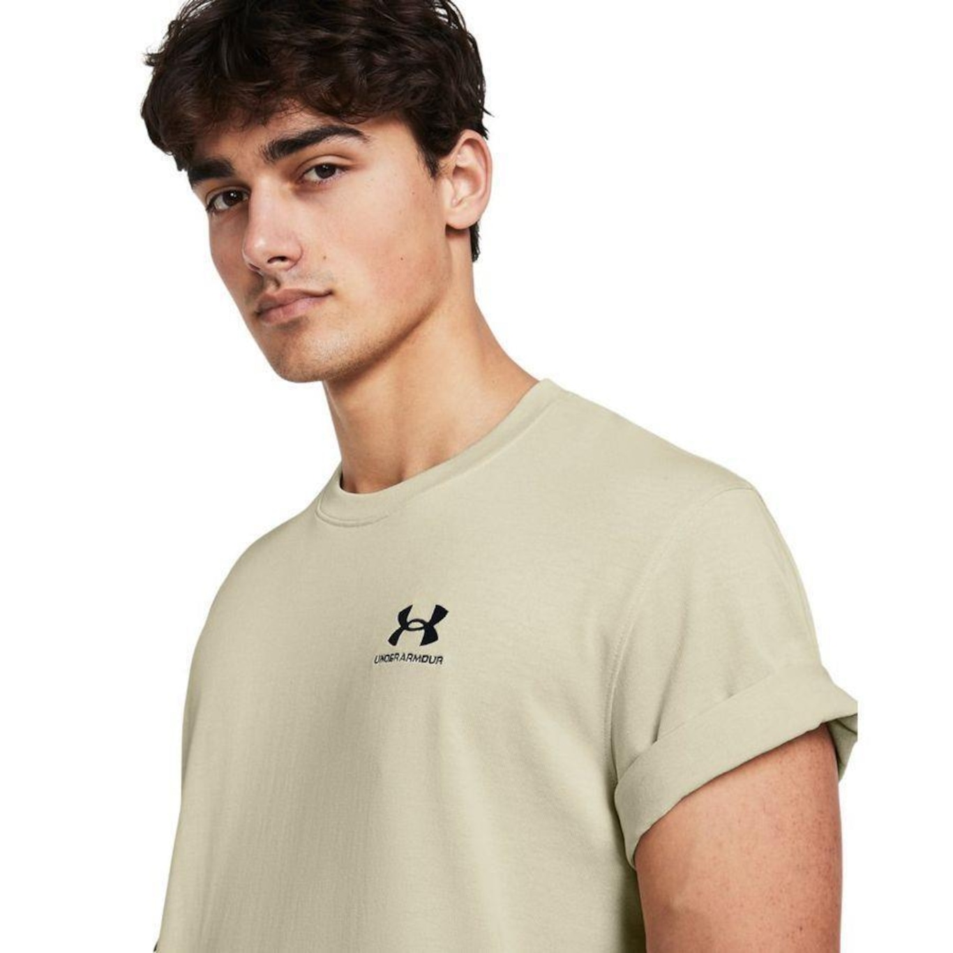 Camiseta Under Armour Logo Emb Hea - Masculina - Foto 4