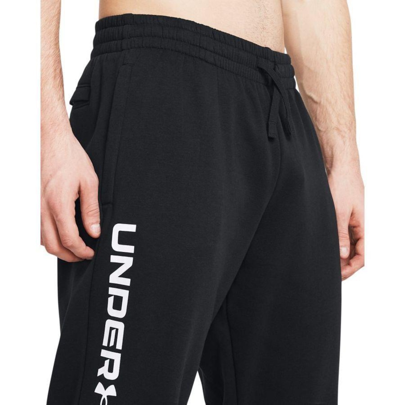 Calça Under Armour Rival Fleece Multiprint - Masculina - Foto 3